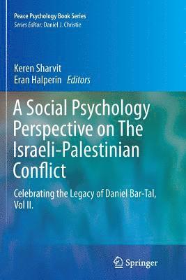 bokomslag Social Psychology Perspective on The Israeli-Palestinian Conflict