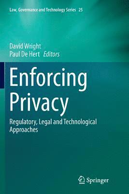 bokomslag Enforcing Privacy