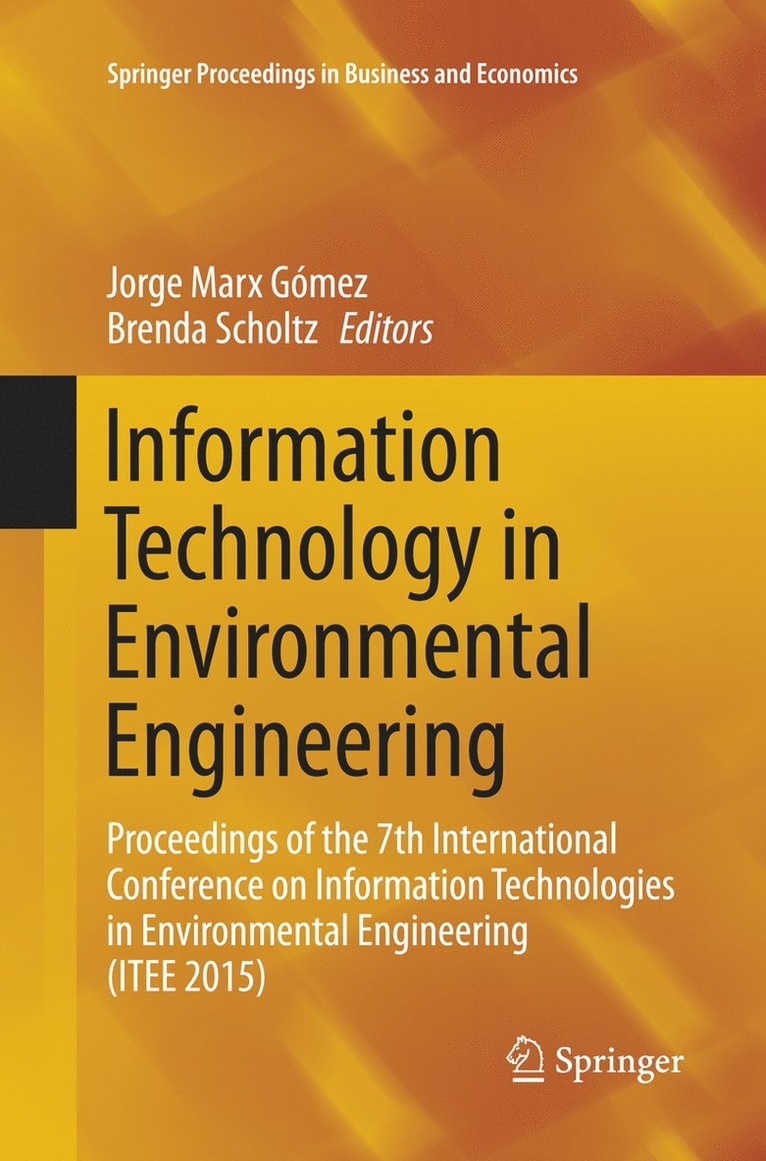Jorge Marx Gómez, Brenda Scholtz - Information Technology in Environmental Engineering, Häftad