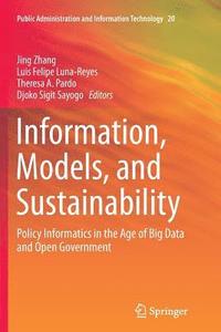 bokomslag Information, Models, and Sustainability