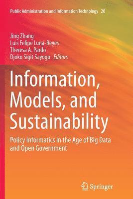 Information, Models, and Sustainability 1