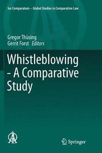 bokomslag Whistleblowing - A Comparative Study