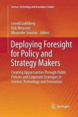 bokomslag Deploying Foresight for Policy and Strategy Makers