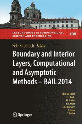 bokomslag Boundary and Interior Layers, Computational and Asymptotic Methods - BAIL 2014