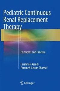 bokomslag Pediatric Continuous Renal Replacement Therapy