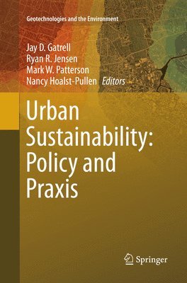 bokomslag Urban Sustainability: Policy and Praxis