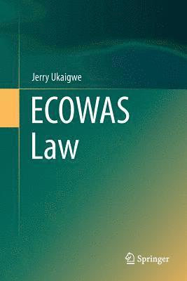 bokomslag ECOWAS Law