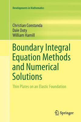 Christian Constanda, Dale Doty, William Hamill - Boundary Integral Equation Methods and Numerical Solutions, Häftad