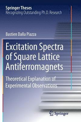 bokomslag Excitation Spectra of Square Lattice Antiferromagnets