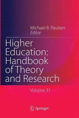 bokomslag Higher Education: Handbook of Theory and Research