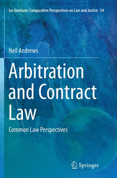 bokomslag Arbitration and Contract Law