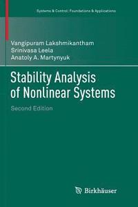 bokomslag Stability Analysis of Nonlinear Systems