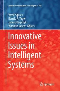 bokomslag Innovative Issues in Intelligent Systems