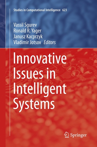 bokomslag Innovative Issues in Intelligent Systems