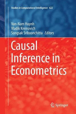 bokomslag Causal Inference in Econometrics