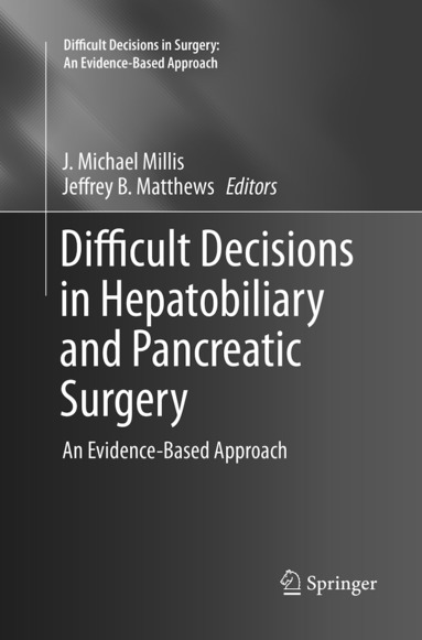 bokomslag Difficult Decisions in Hepatobiliary and Pancreatic Surgery