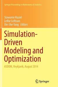 bokomslag Simulation-Driven Modeling and Optimization