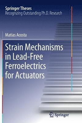 Strain Mechanisms in Lead-Free Ferroelectrics for Actuators 1