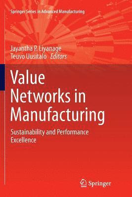 bokomslag Value Networks in Manufacturing