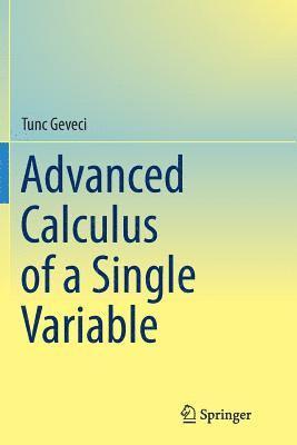 bokomslag Advanced Calculus of a Single Variable