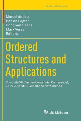 bokomslag Ordered Structures and Applications