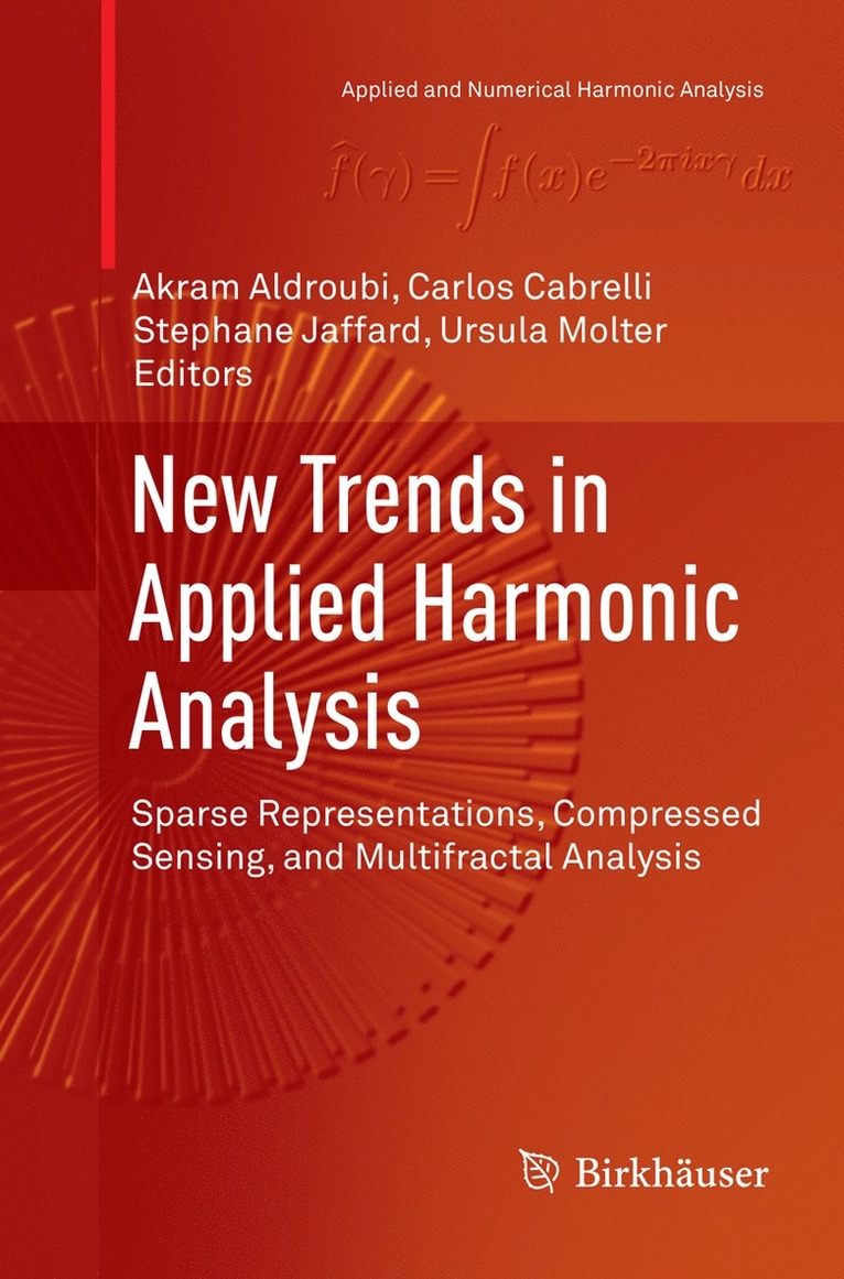 New Trends in Applied Harmonic Analysis
