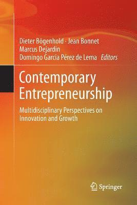 bokomslag Contemporary Entrepreneurship