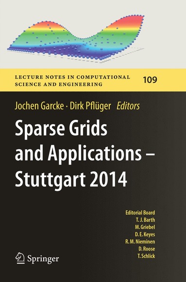 bokomslag Sparse Grids and Applications - Stuttgart 2014