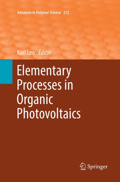 bokomslag Elementary Processes in Organic Photovoltaics