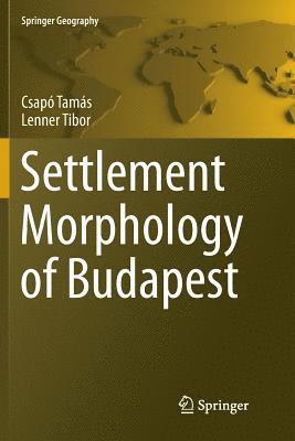 Settlement Morphology of Budapest 1