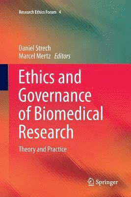 bokomslag Ethics and Governance of Biomedical Research