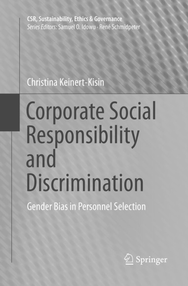 bokomslag Corporate Social Responsibility and Discrimination