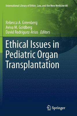 bokomslag Ethical Issues in Pediatric Organ Transplantation