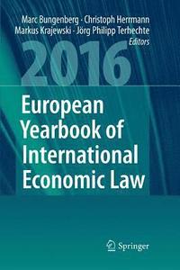 bokomslag European Yearbook of International Economic Law 2016