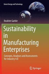 bokomslag Sustainability in Manufacturing Enterprises