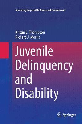 Kristin C. Thompson, Richard J. Morris - Juvenile Delinquency and Disability, Häftad