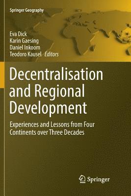 bokomslag Decentralisation and Regional Development