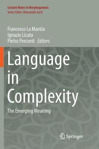 bokomslag Language in Complexity