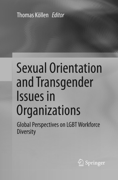 bokomslag Sexual Orientation and Transgender Issues in Organizations