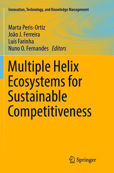 Marta Peris-Ortiz, João J. Ferreira, Luís Farinha, Nuno O. Fernandes - Multiple Helix Ecosystems for Sustainable Competitiveness, Häftad