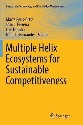 bokomslag Multiple Helix Ecosystems for Sustainable Competitiveness