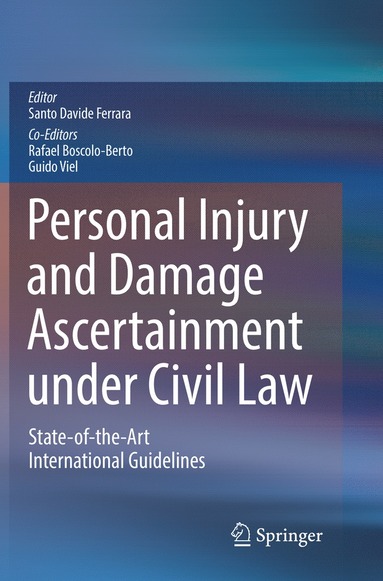 bokomslag Personal Injury and Damage Ascertainment under Civil Law