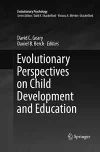bokomslag Evolutionary Perspectives on Child Development and Education