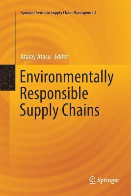 bokomslag Environmentally Responsible Supply Chains