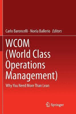 WCOM (World Class Operations Management) 1