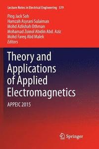 bokomslag Theory and Applications of Applied Electromagnetics