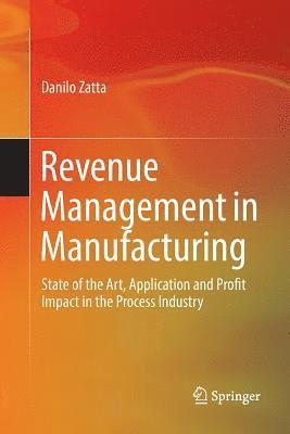 bokomslag Revenue Management in Manufacturing