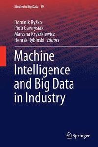 bokomslag Machine Intelligence and Big Data in Industry