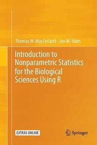 bokomslag Introduction to Nonparametric Statistics for the Biological Sciences Using R