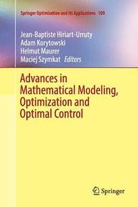 bokomslag Advances in Mathematical Modeling, Optimization and Optimal Control